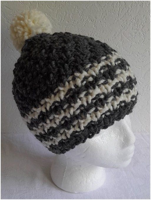 Bonnet femme en laine " Katie " 