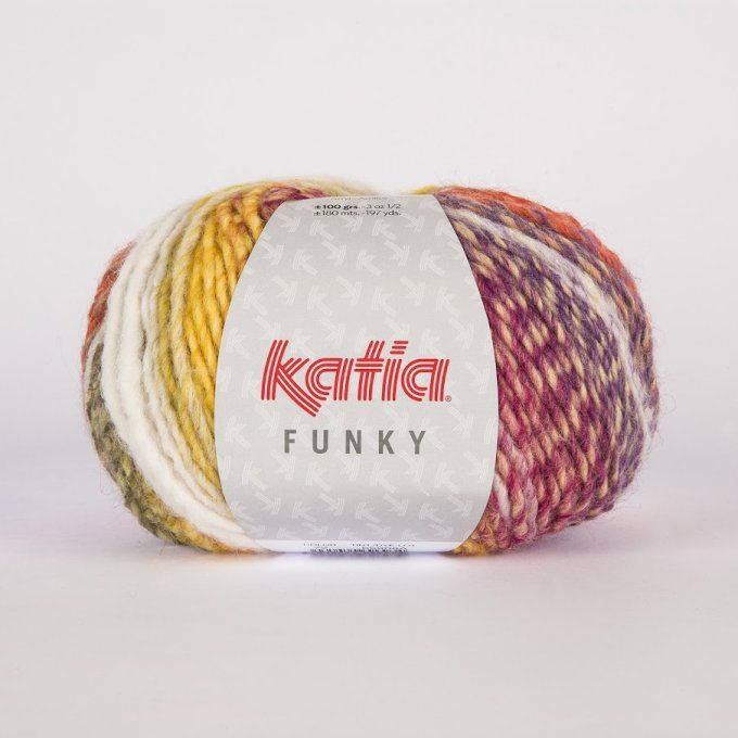 Laine Katia FUNKY Couleurs aux choix