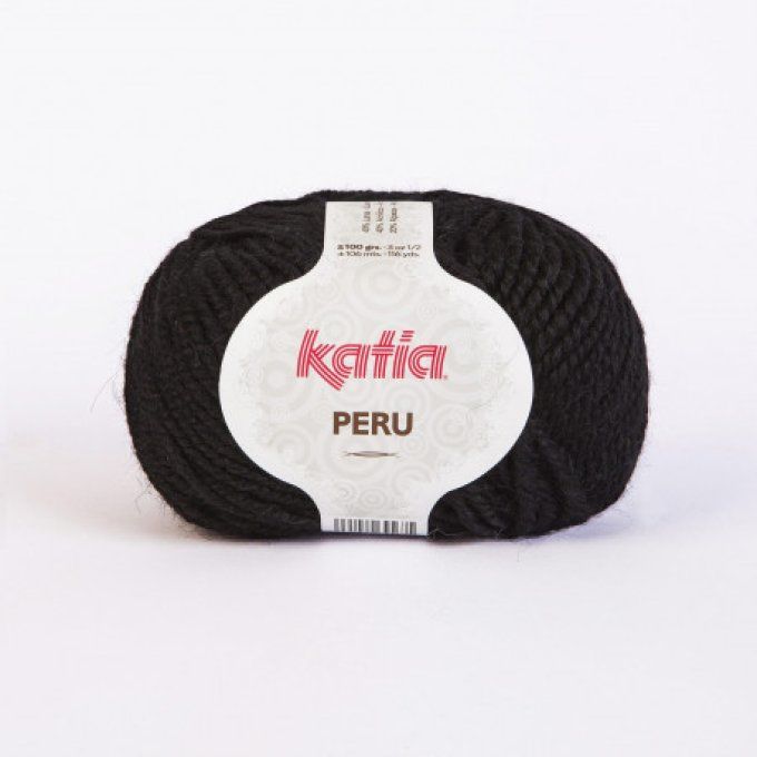 Laine KATIA PERU couleurs aux choix