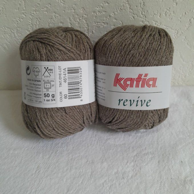 Laine Katia REVIVE couleurs aux choix
