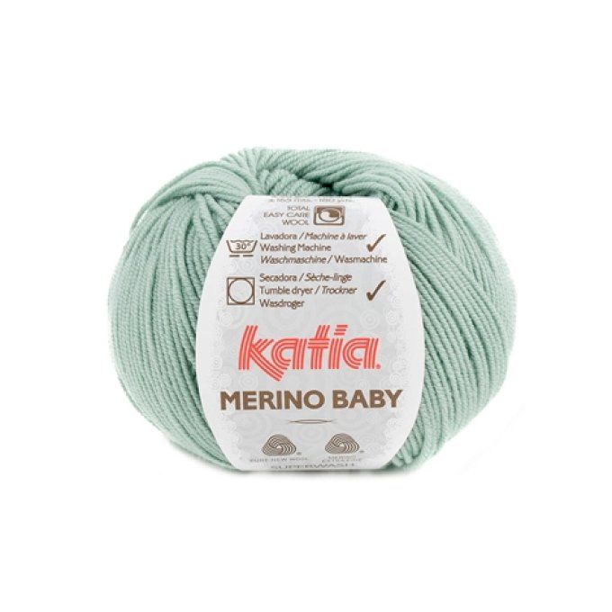 Laine KATIA MERINO BABY couleurs aux choix